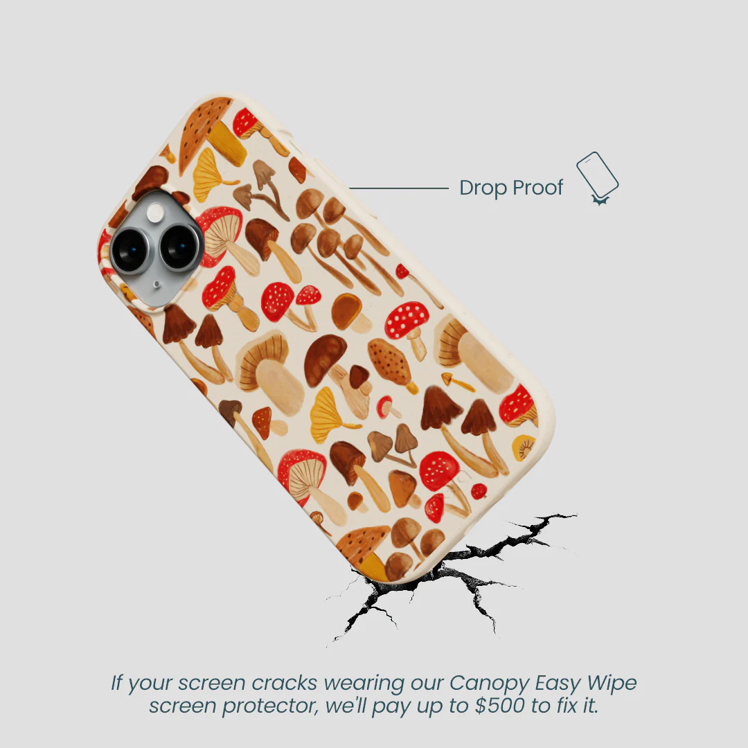 Seashell Shroomy Days iPhone 15 Case - Image 5