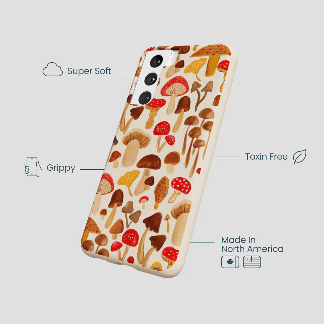 Seashell Shroomy Days Samsung Galaxy S21 Case - Image 4