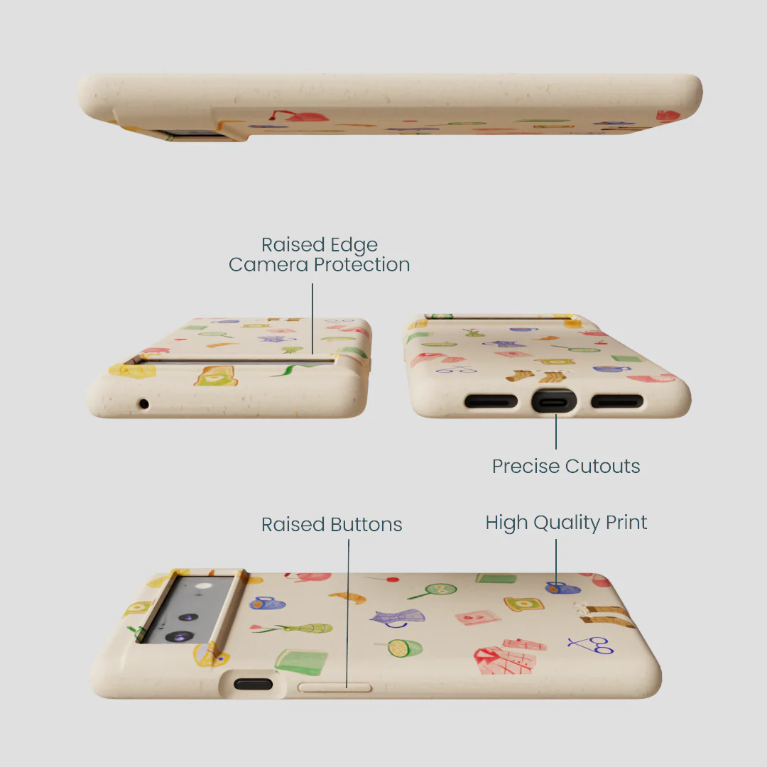 Seashell Slow Mornings Google Pixel 6 Case - Image 3
