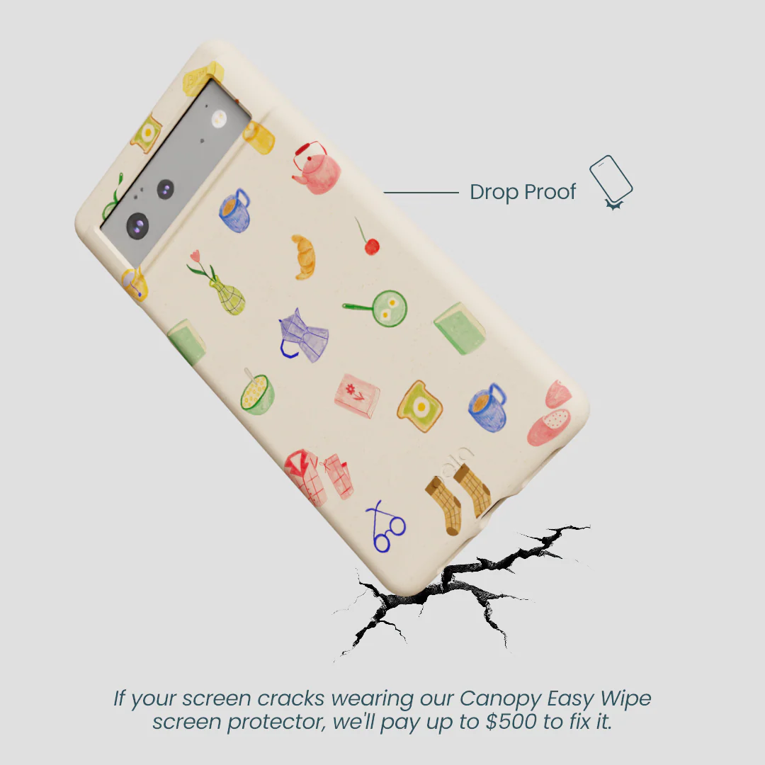 Seashell Slow Mornings Google Pixel 6a Case - Image 5