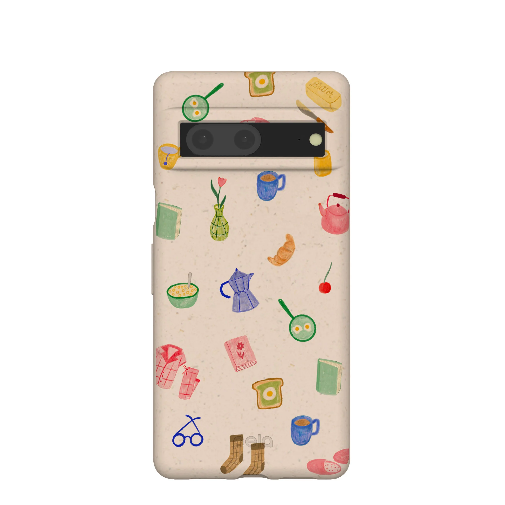 Seashell Slow Mornings Google Pixel 7 Case