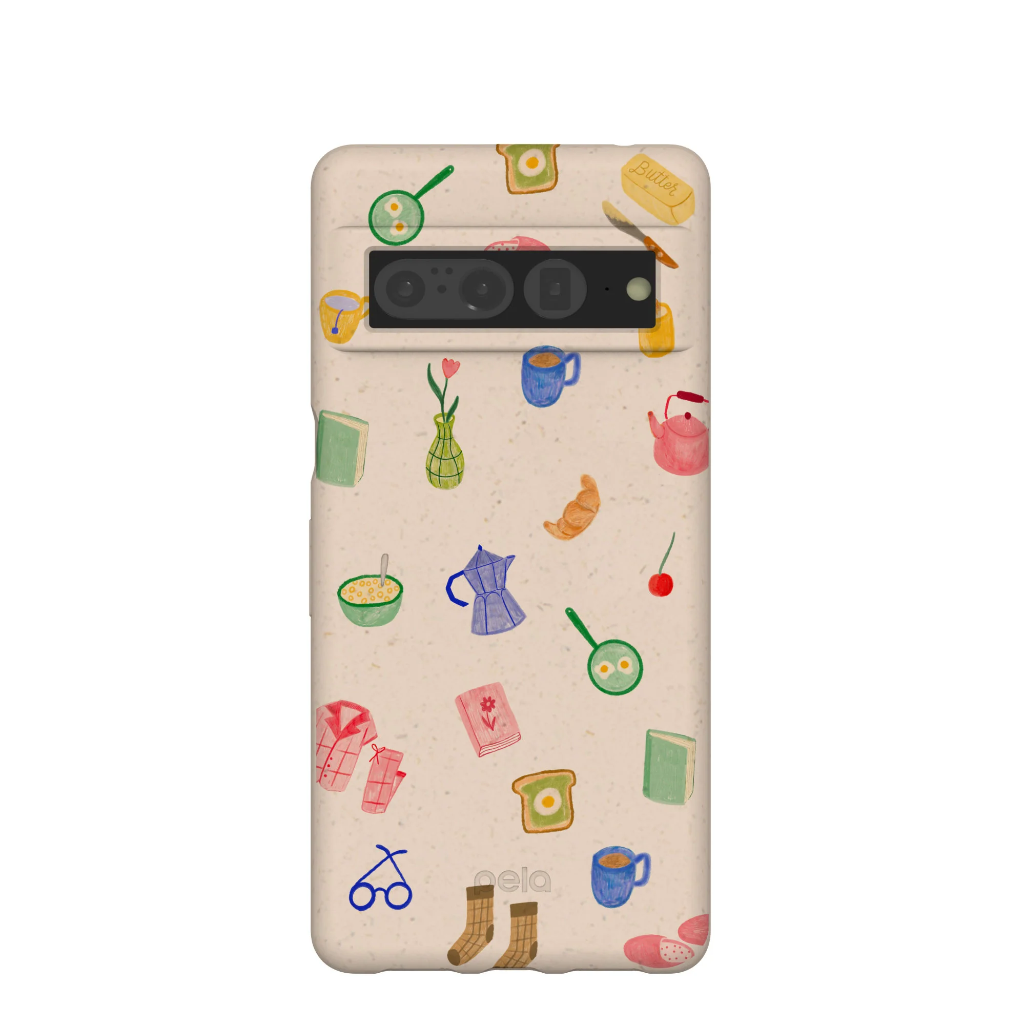 Seashell Slow Mornings Google Pixel 7 Pro Case