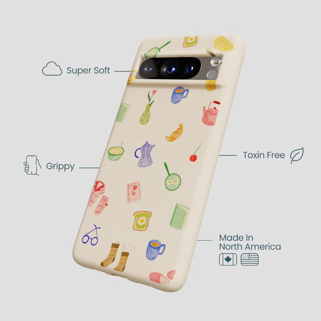 Seashell Slow Mornings Google Pixel 8 Pro Case - Image 4