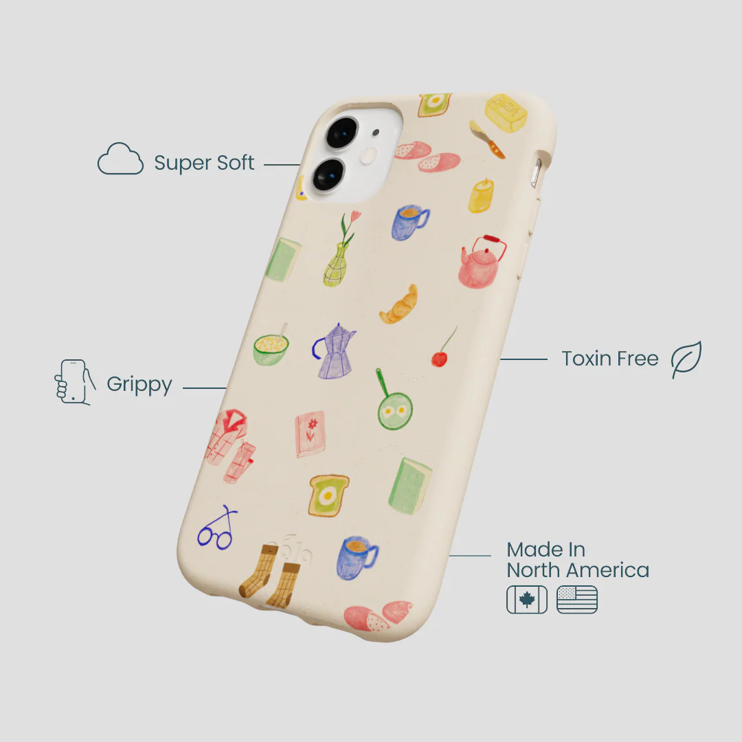 Seashell Slow Mornings iPhone 11 Case - Image 4