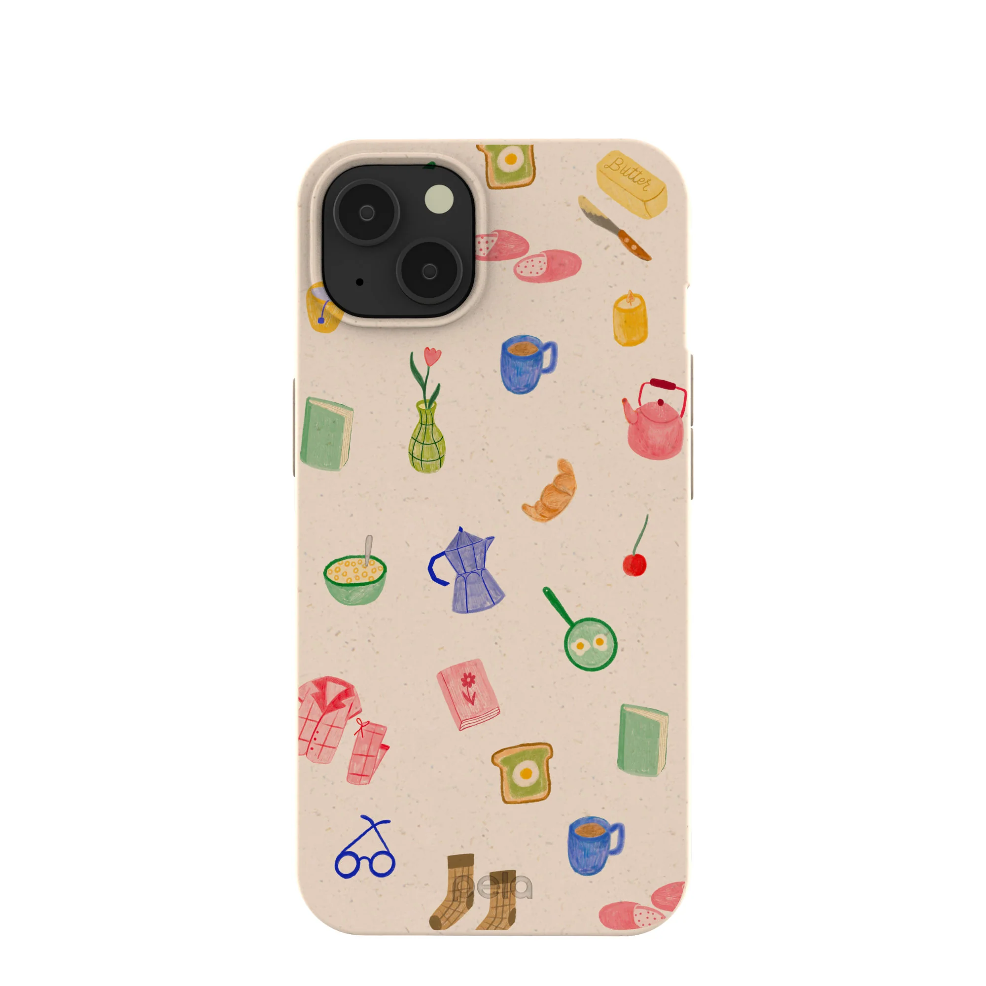 Seashell Slow Mornings iPhone 13 Case
