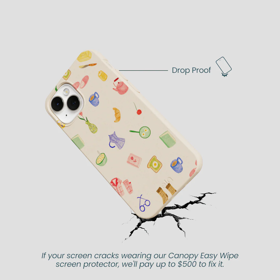 Seashell Slow Mornings iPhone 13 Mini Case - Image 5