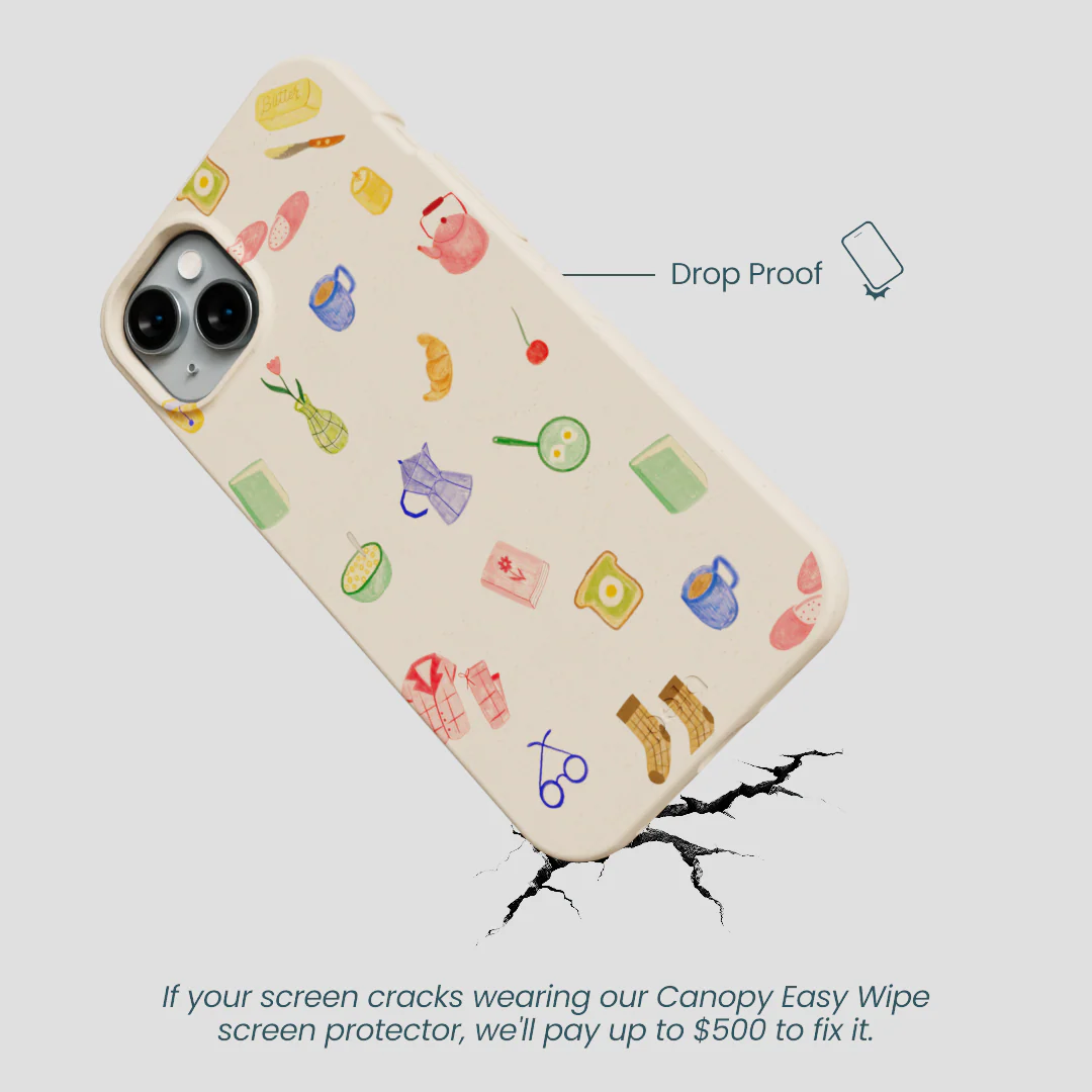 Seashell Slow Mornings iPhone 15 Plus Case - Image 5
