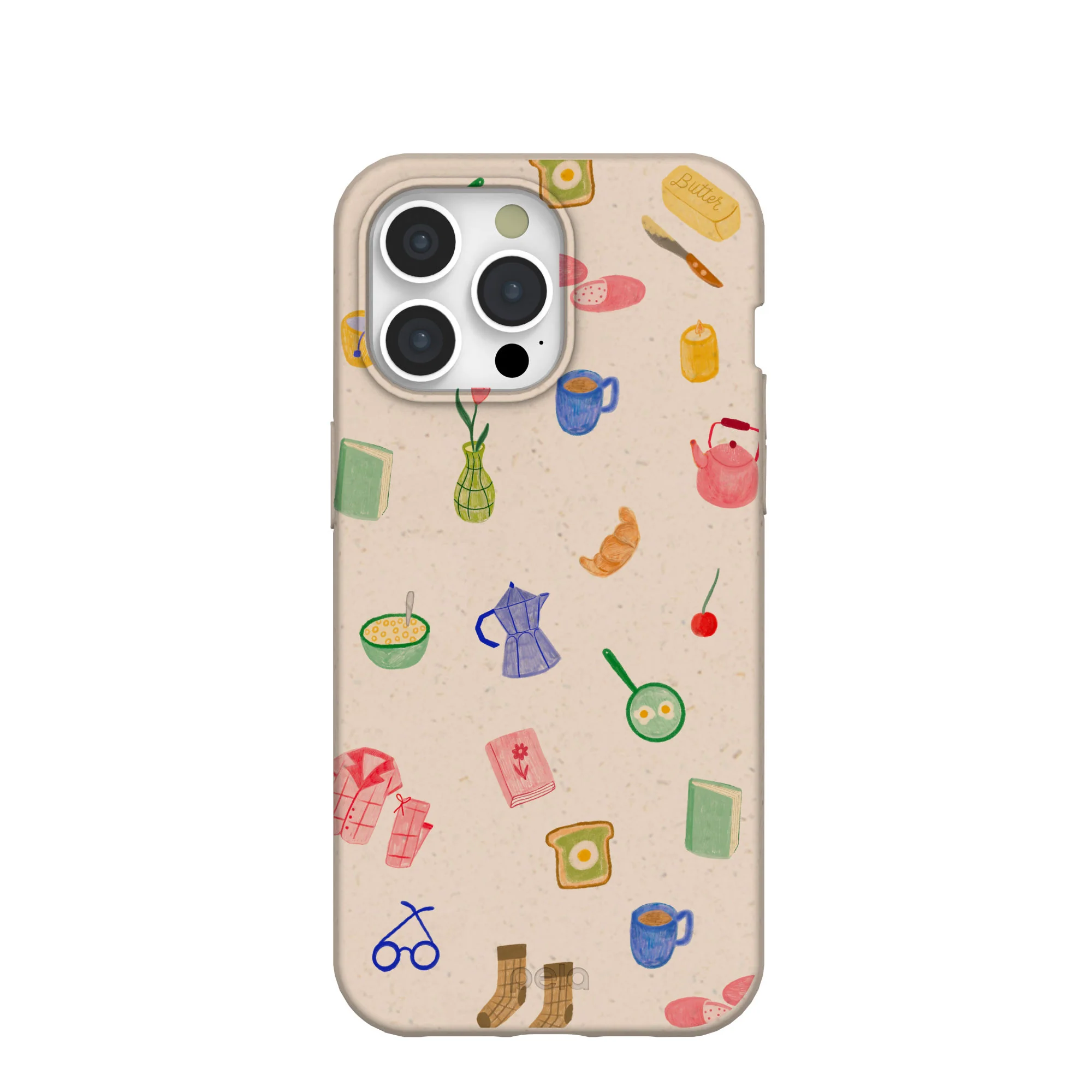Seashell Slow Mornings iPhone 15 Pro Max Case