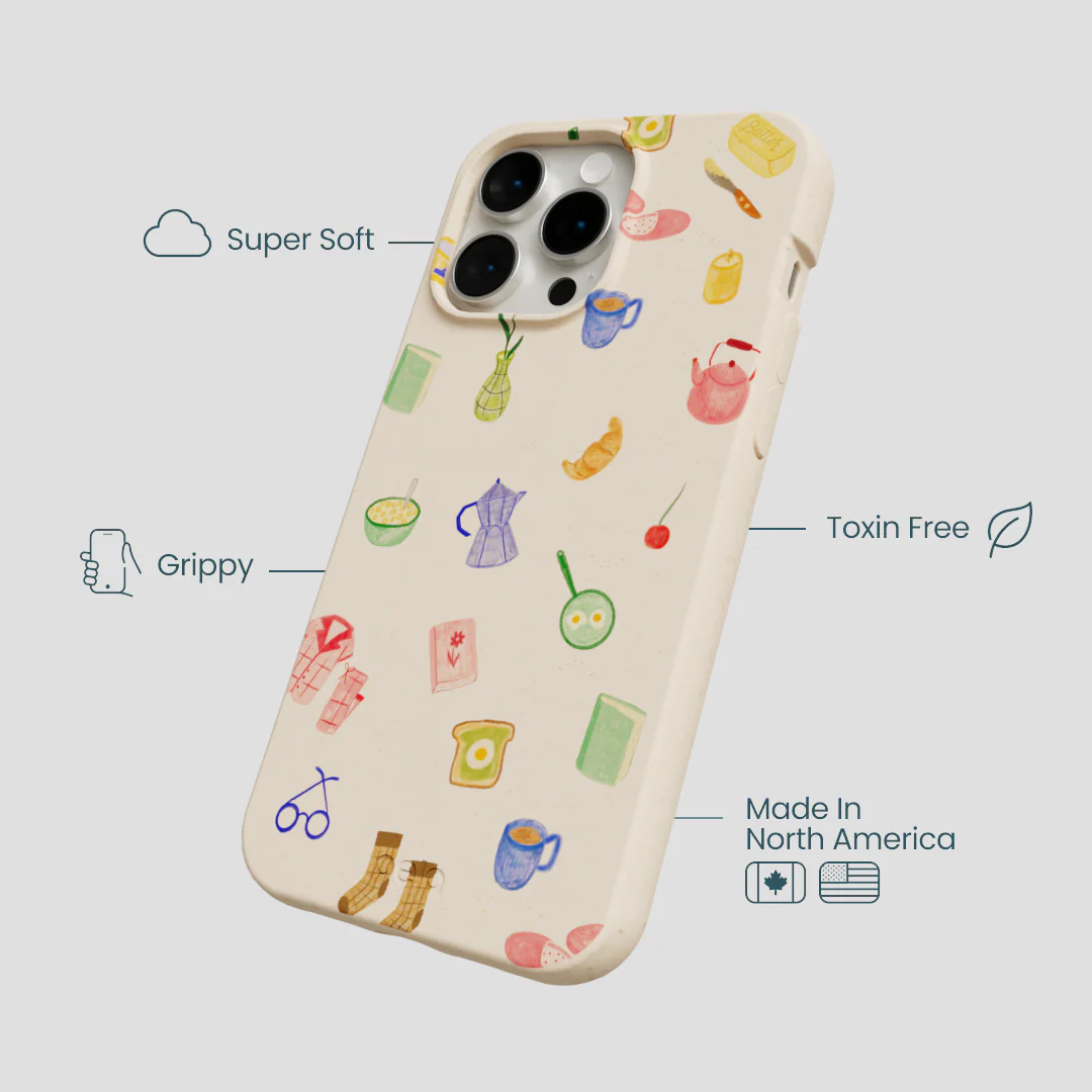 Seashell Slow Mornings iPhone 15 Pro Max Case - Image 4