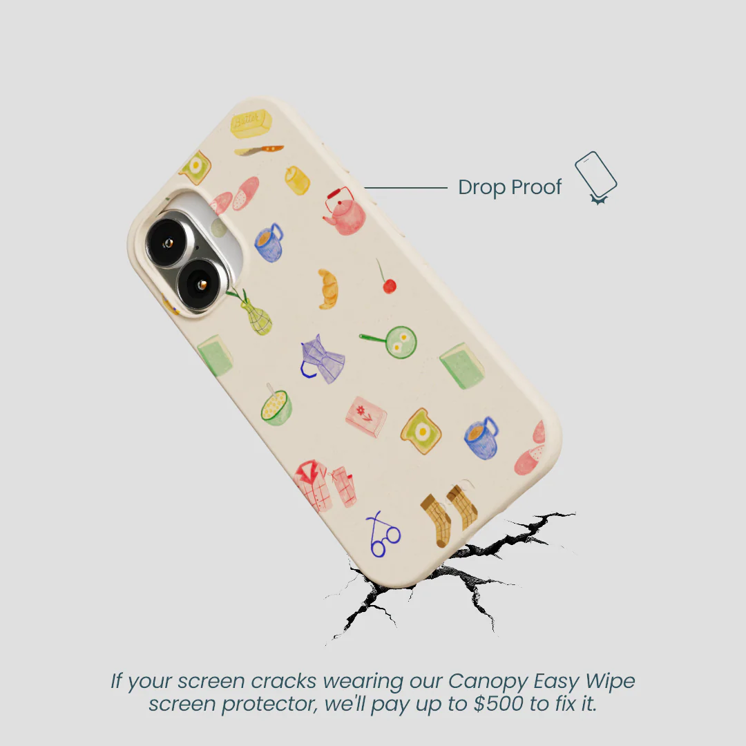 Seashell Slow Mornings iPhone 16 Case - Image 5
