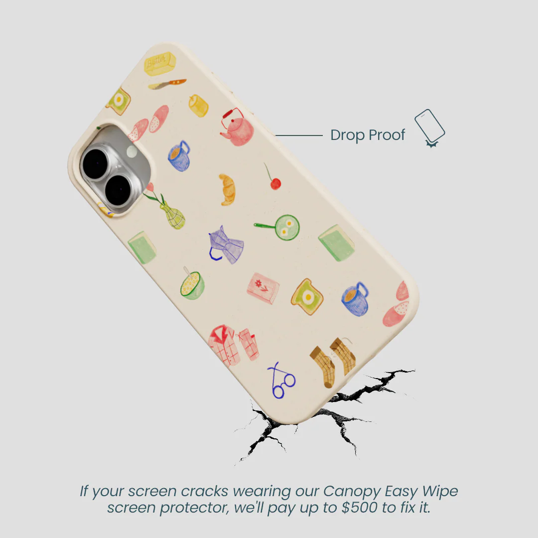 Seashell Slow Mornings iPhone 16 Plus Case - Image 5