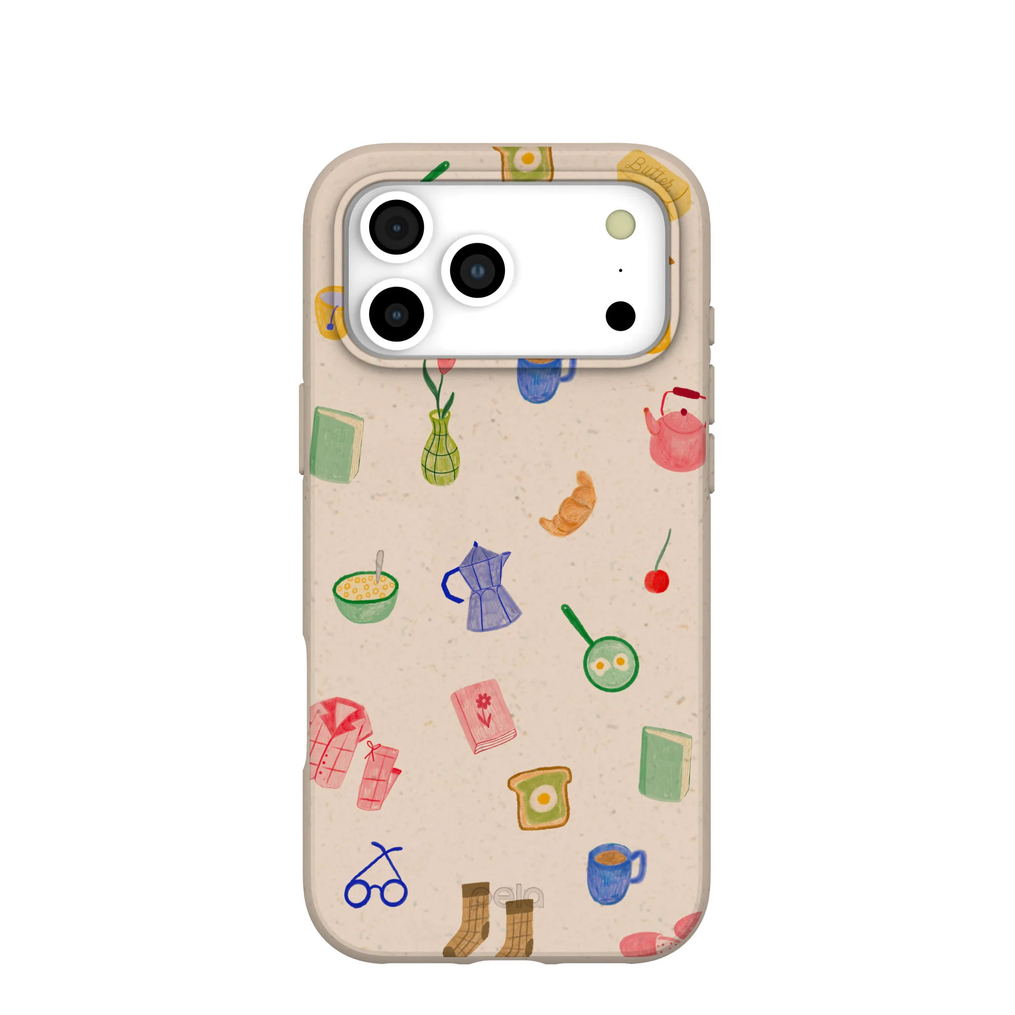 Seashell Slow Mornings iPhone 17 Pro Max Case
