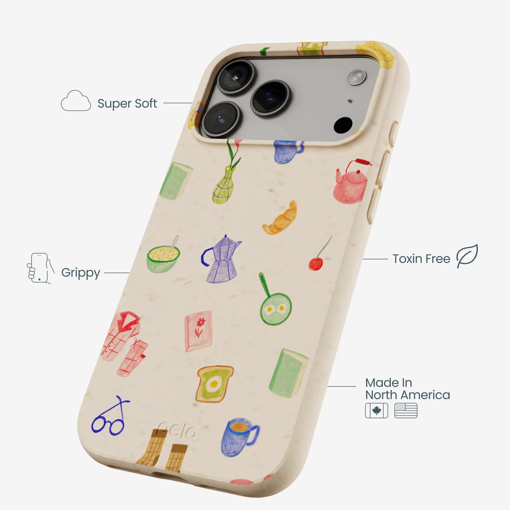 Seashell Slow Mornings iPhone 17 Pro Max Case - Image 4