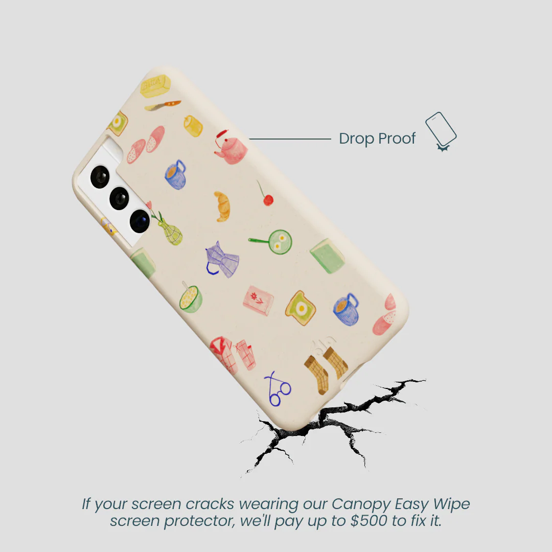 Seashell Slow Mornings Samsung Galaxy S21 Case - Image 5