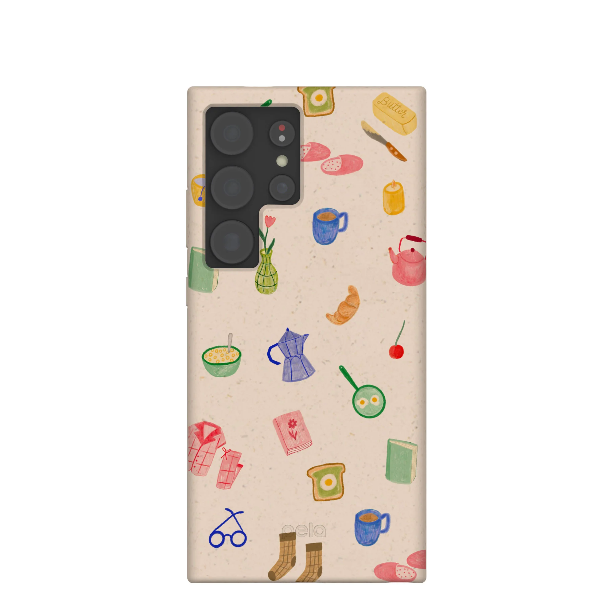Seashell Slow Mornings Samsung Galaxy S24 Ultra Case