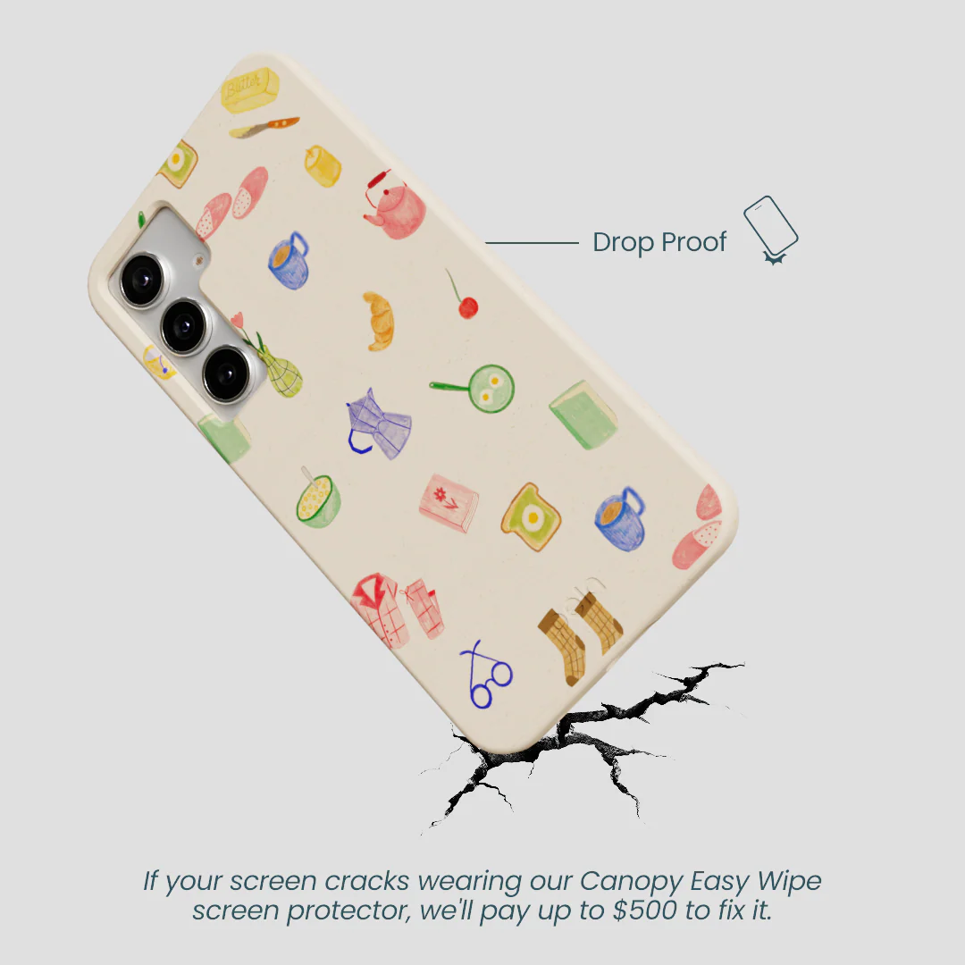 Seashell Slow Mornings Samsung Galaxy S25+(Plus) Case - Image 5