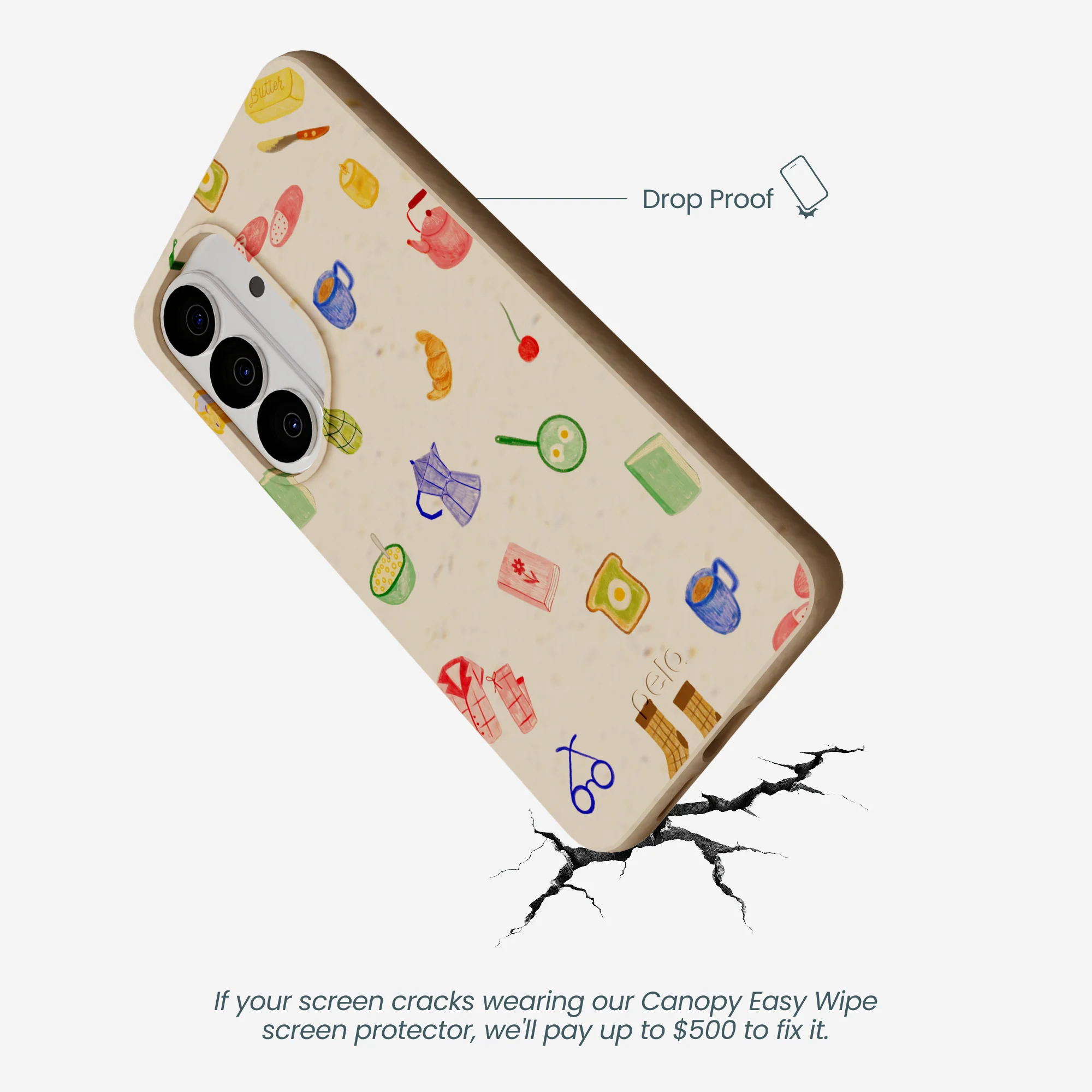 Seashell Slow Mornings Samsung Galaxy S26 Case - Image 5