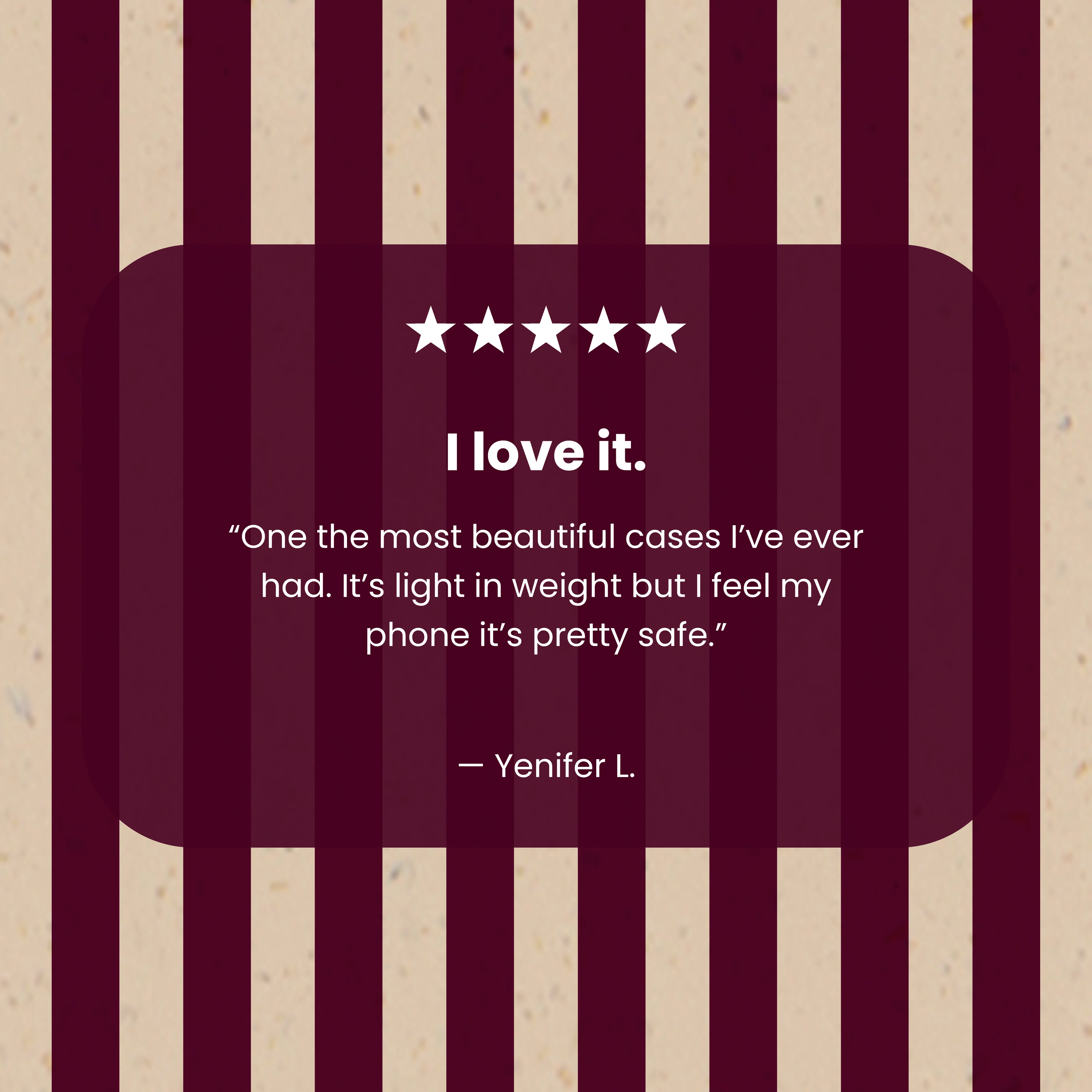 Seashell Small Wine Stripes Google Pixel 9a Case - Image 6