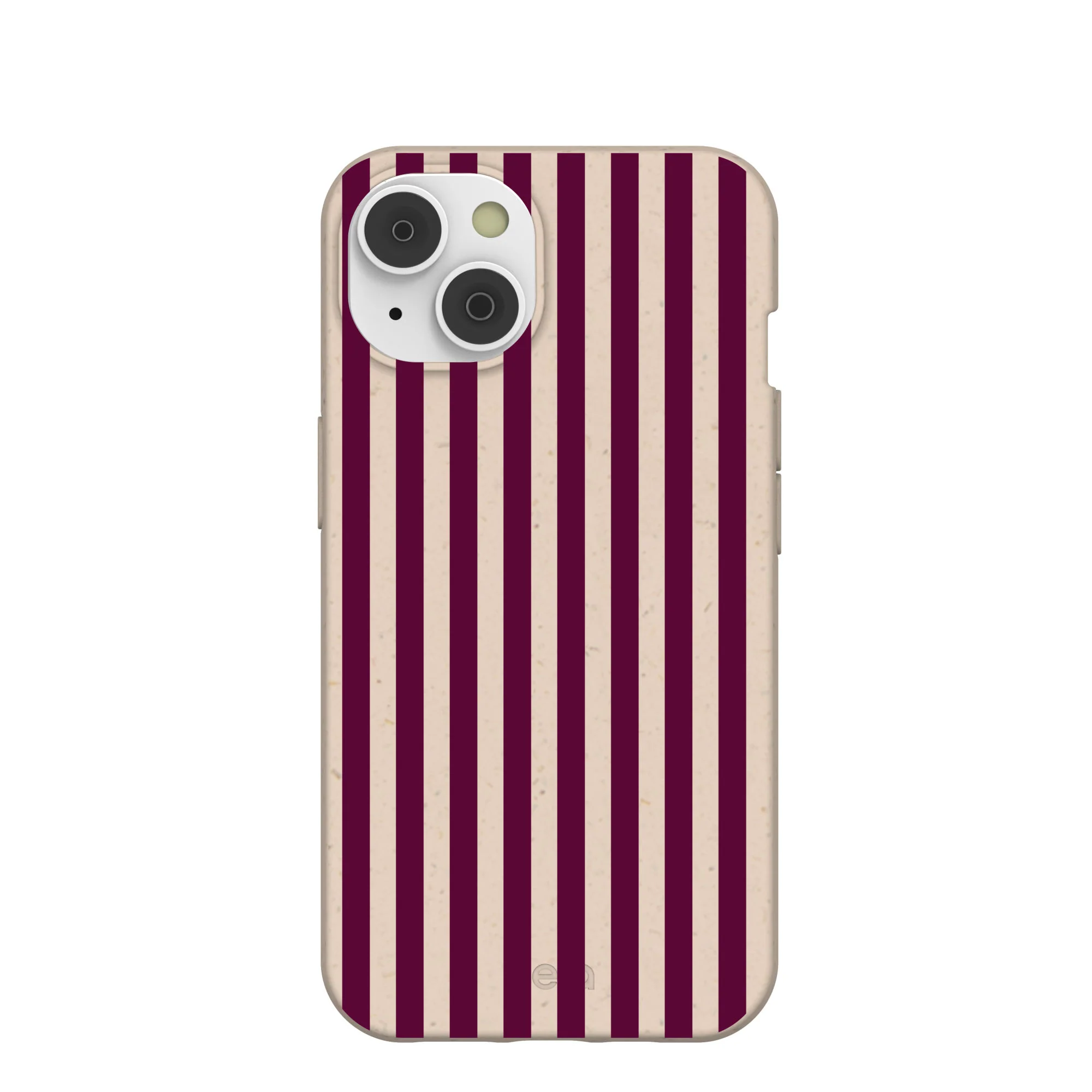 Seashell Small Wine Stripes iPhone 14 Case