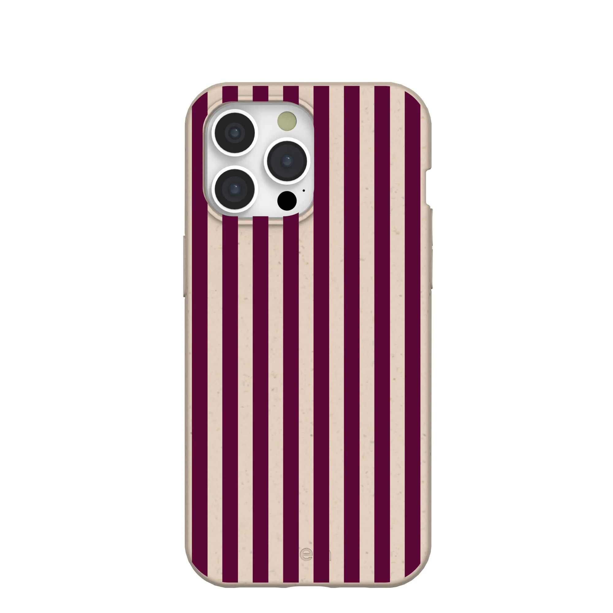 Seashell Small Wine Stripes iPhone 15 Pro Max Case