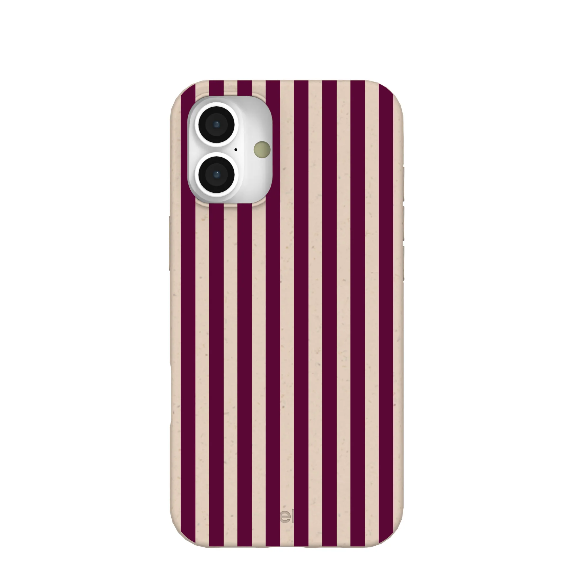 Seashell Small Wine Stripes iPhone 16 Plus Case