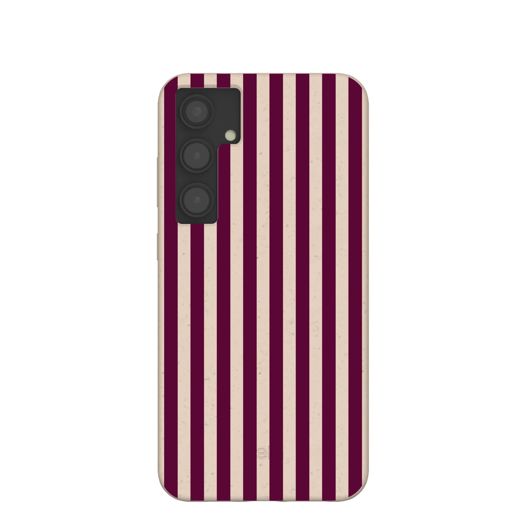 Seashell Small Wine Stripes Samsung Galaxy S24+(Plus) Case