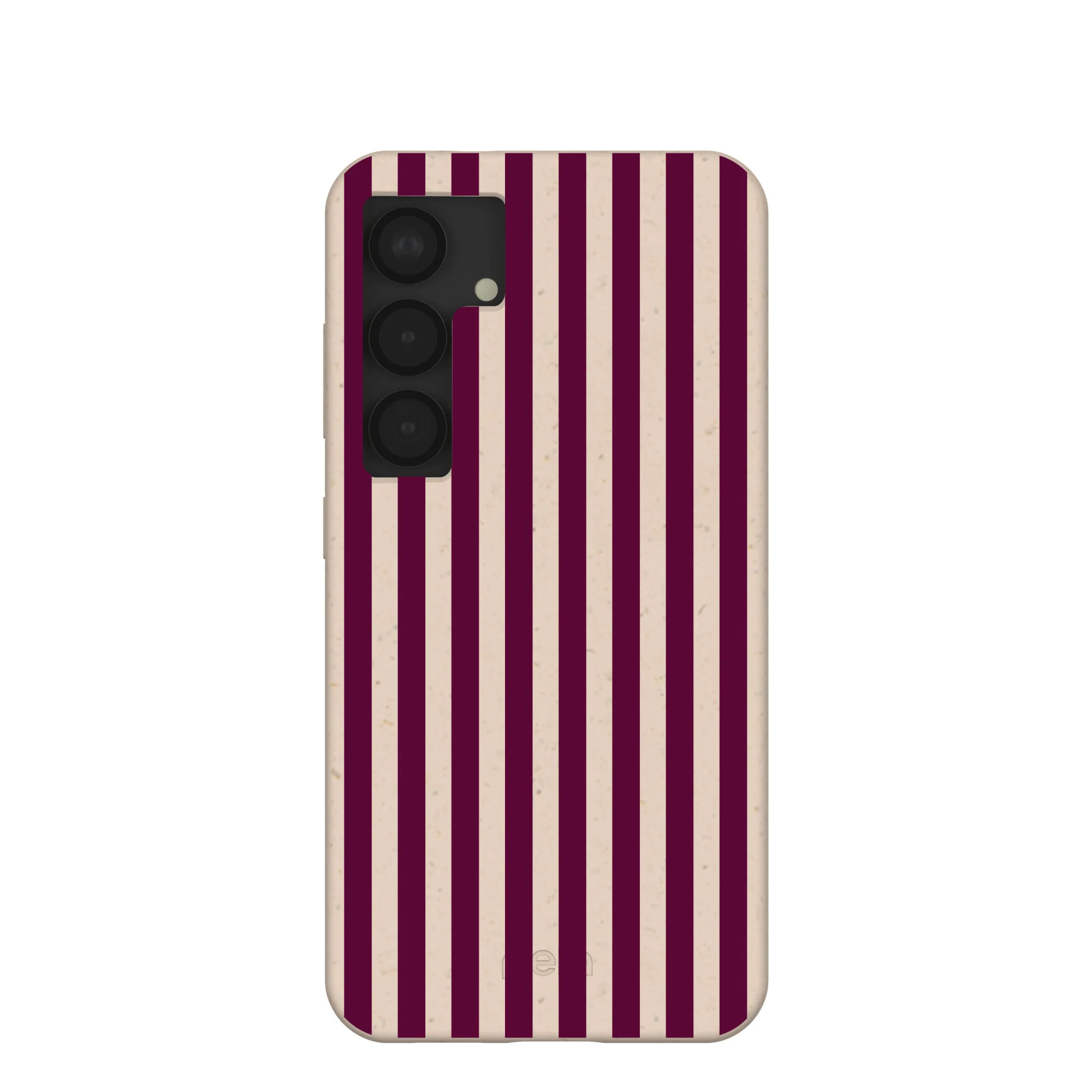 Seashell Small Wine Stripes Samsung Galaxy S25 Case