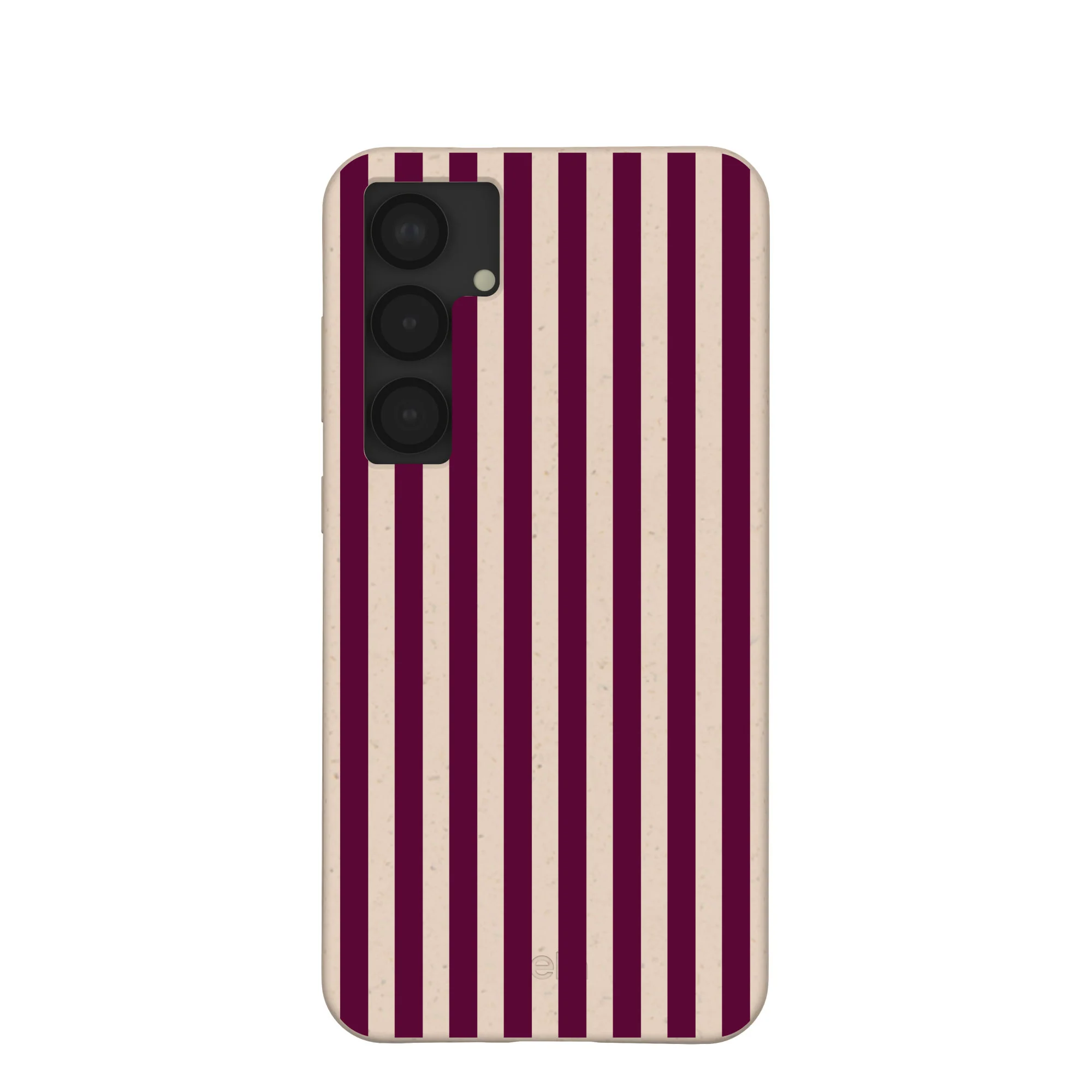 Seashell Small Wine Stripes Samsung Galaxy S25+(Plus) Case