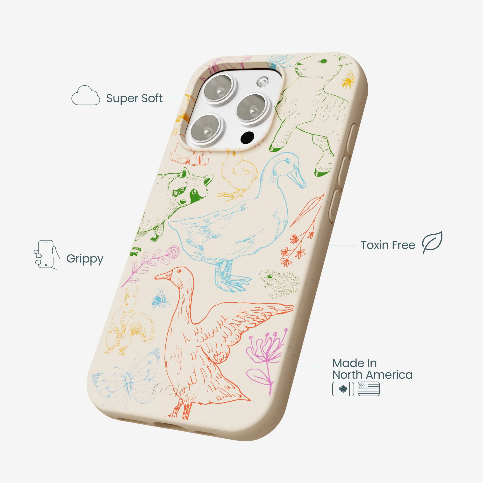 Seashell Springline Magic iPhone 16 Pro Max Case - Image 4