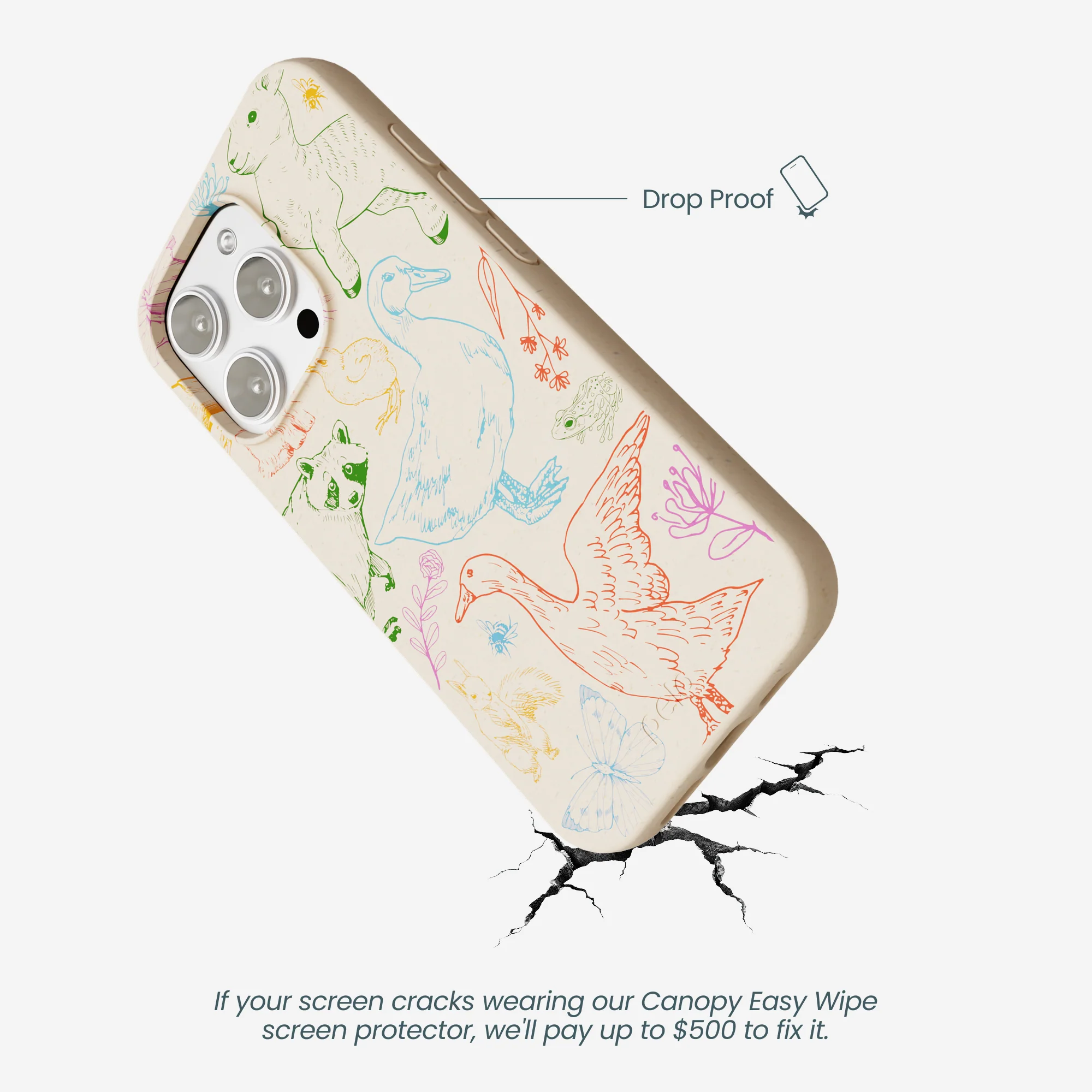 Seashell Springline Magic iPhone 16 Pro Max Case - Image 5