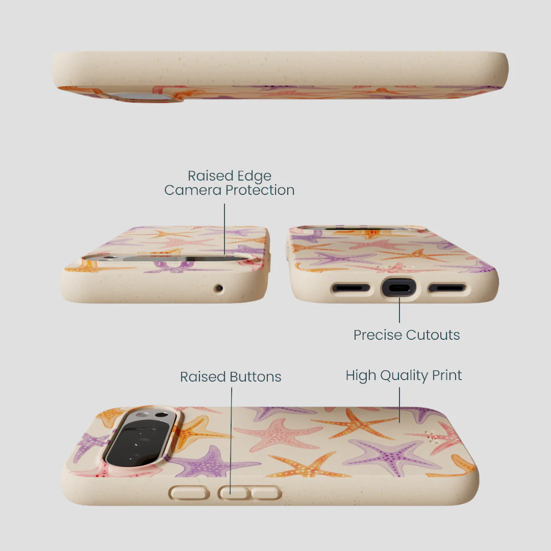 Seashell Starfish Parade Google Pixel 10 Pro XL Case - Image 3