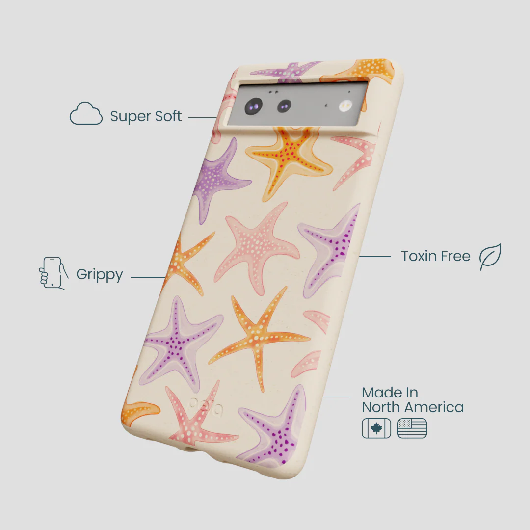 Seashell Starfish Parade Google Pixel 6 Case - Image 4