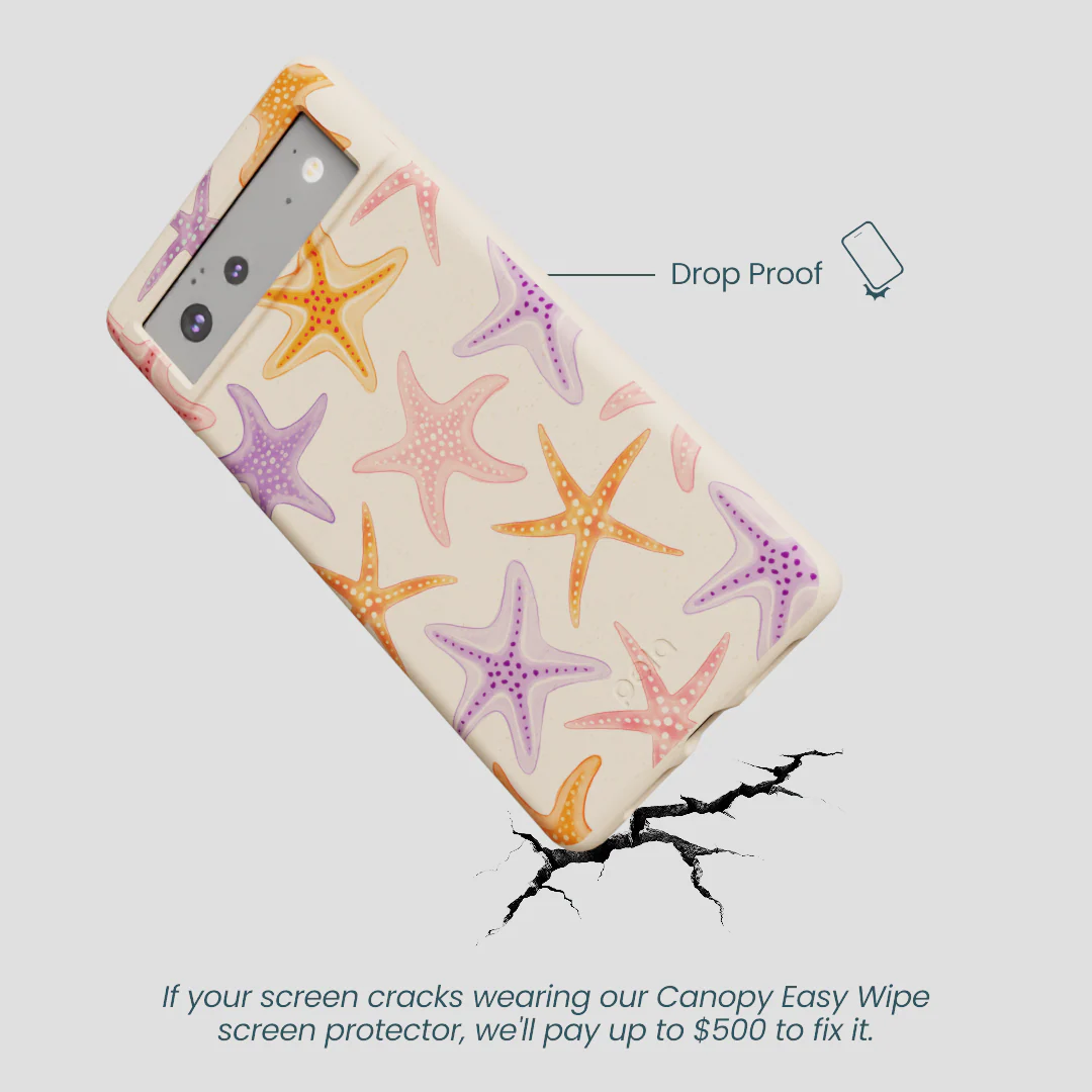 Seashell Starfish Parade Google Pixel 6a Case - Image 5