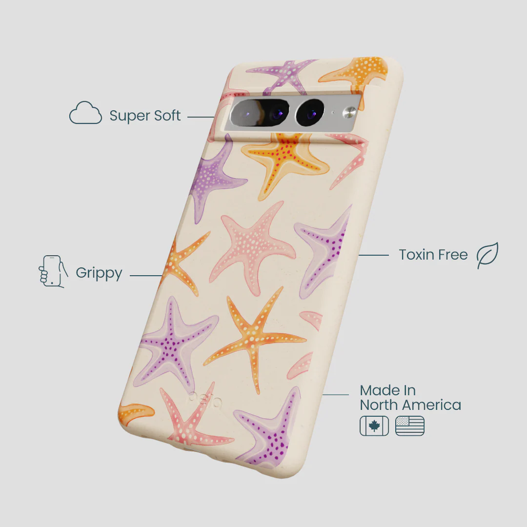 Seashell Starfish Parade Google Pixel 7 Pro Case - Image 4