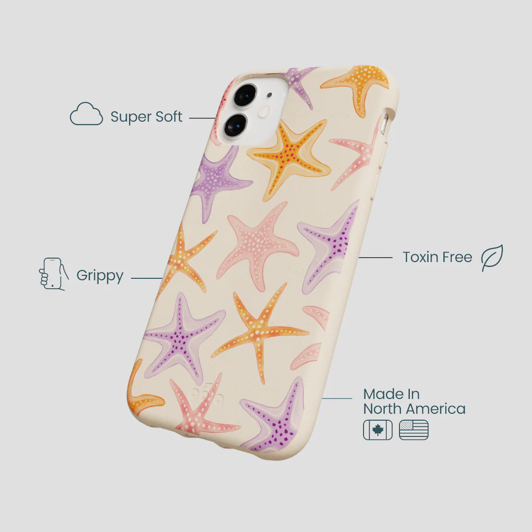 Seashell Starfish Parade iPhone 11 Case - Image 4