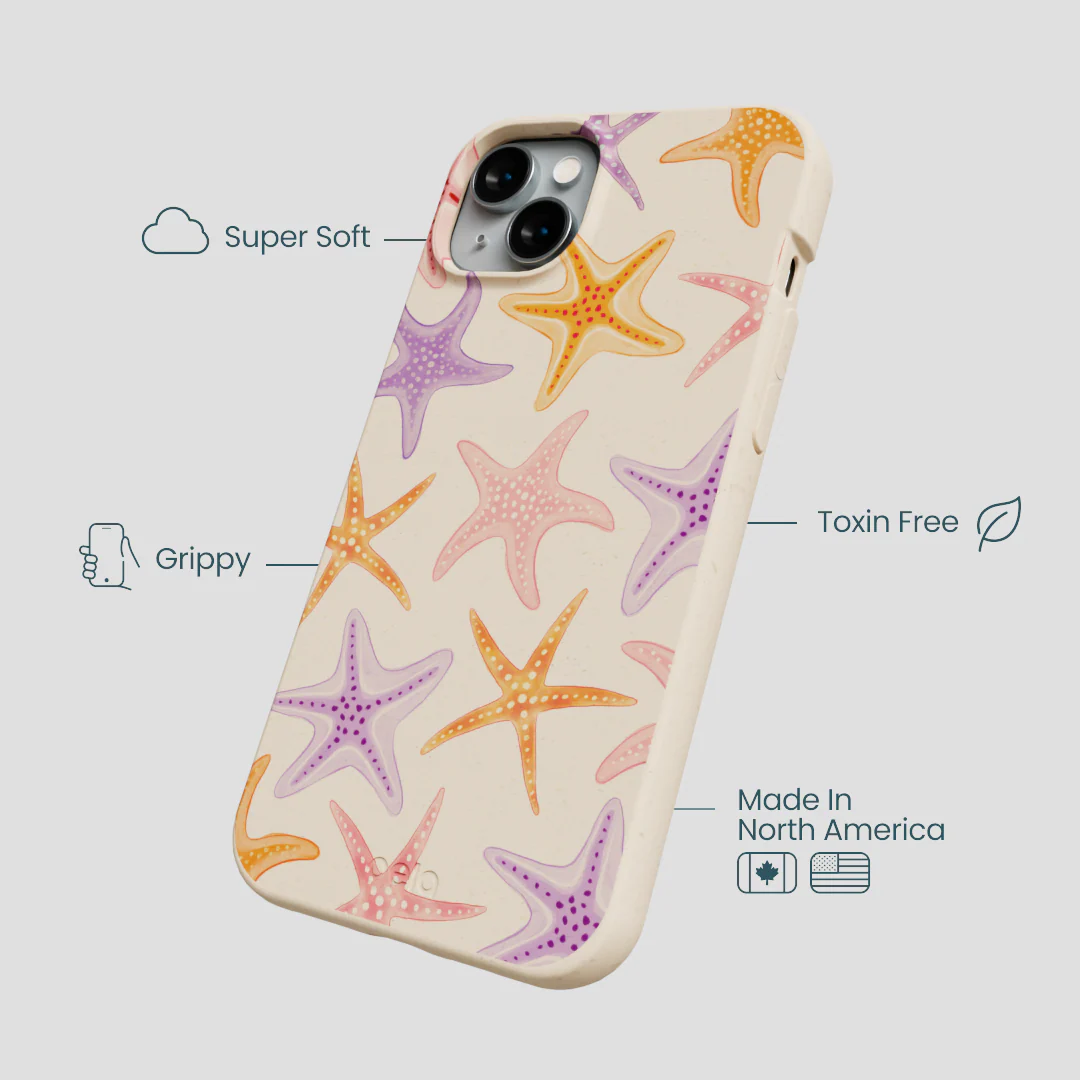 Seashell Starfish Parade iPhone 15 Plus Case - Image 4