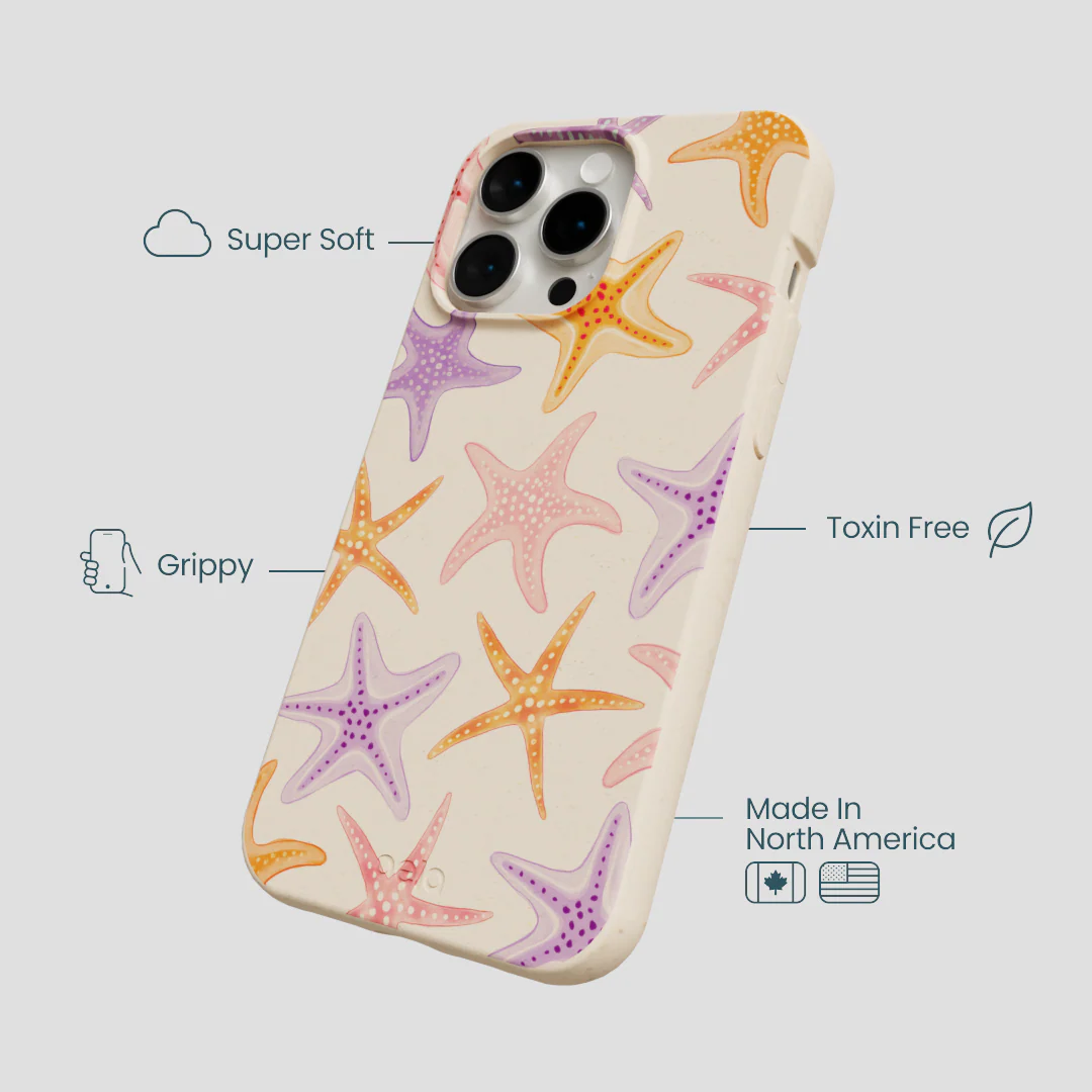 Seashell Starfish Parade iPhone 15 Pro Max Case - Image 4