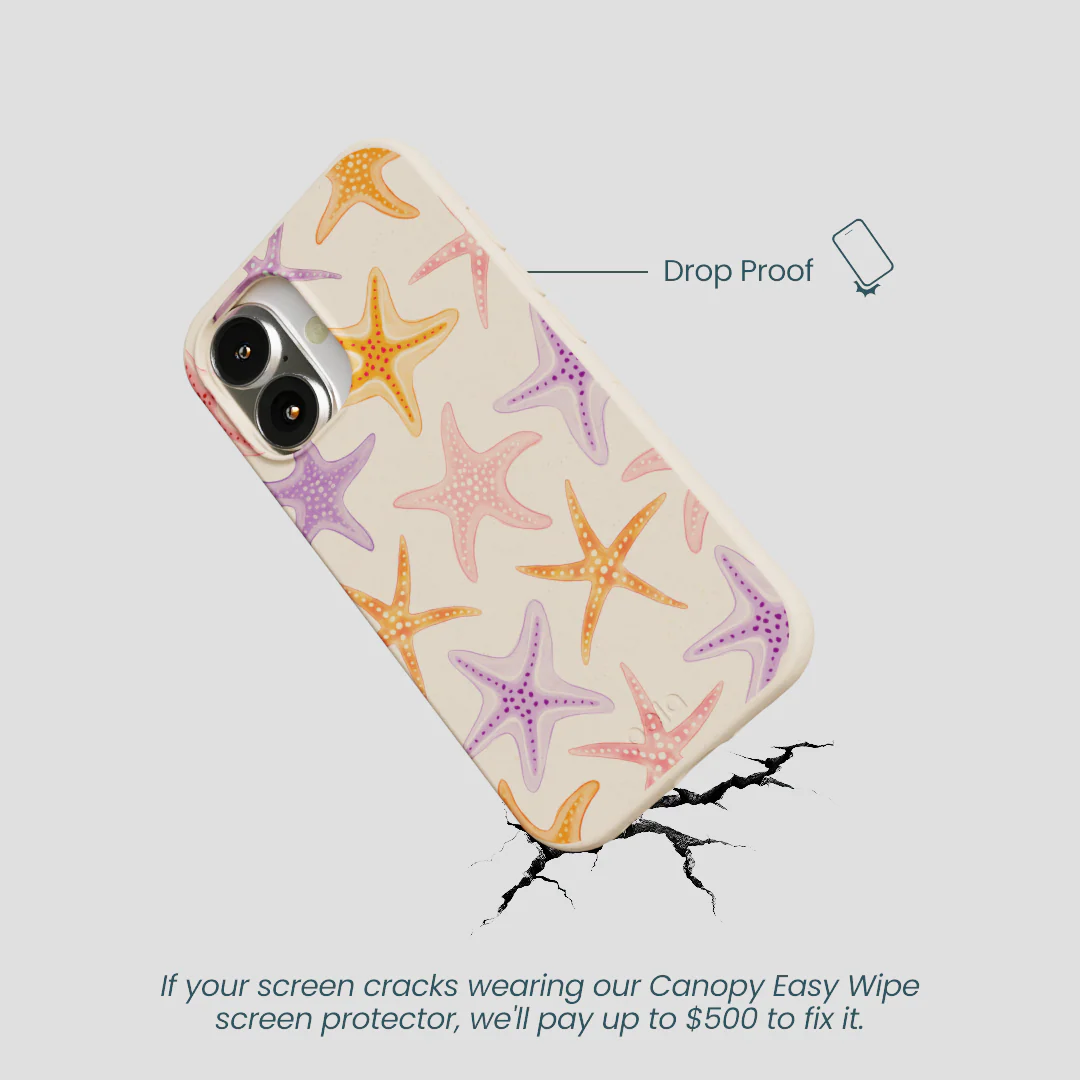 Seashell Starfish Parade iPhone 16 Case - Image 5