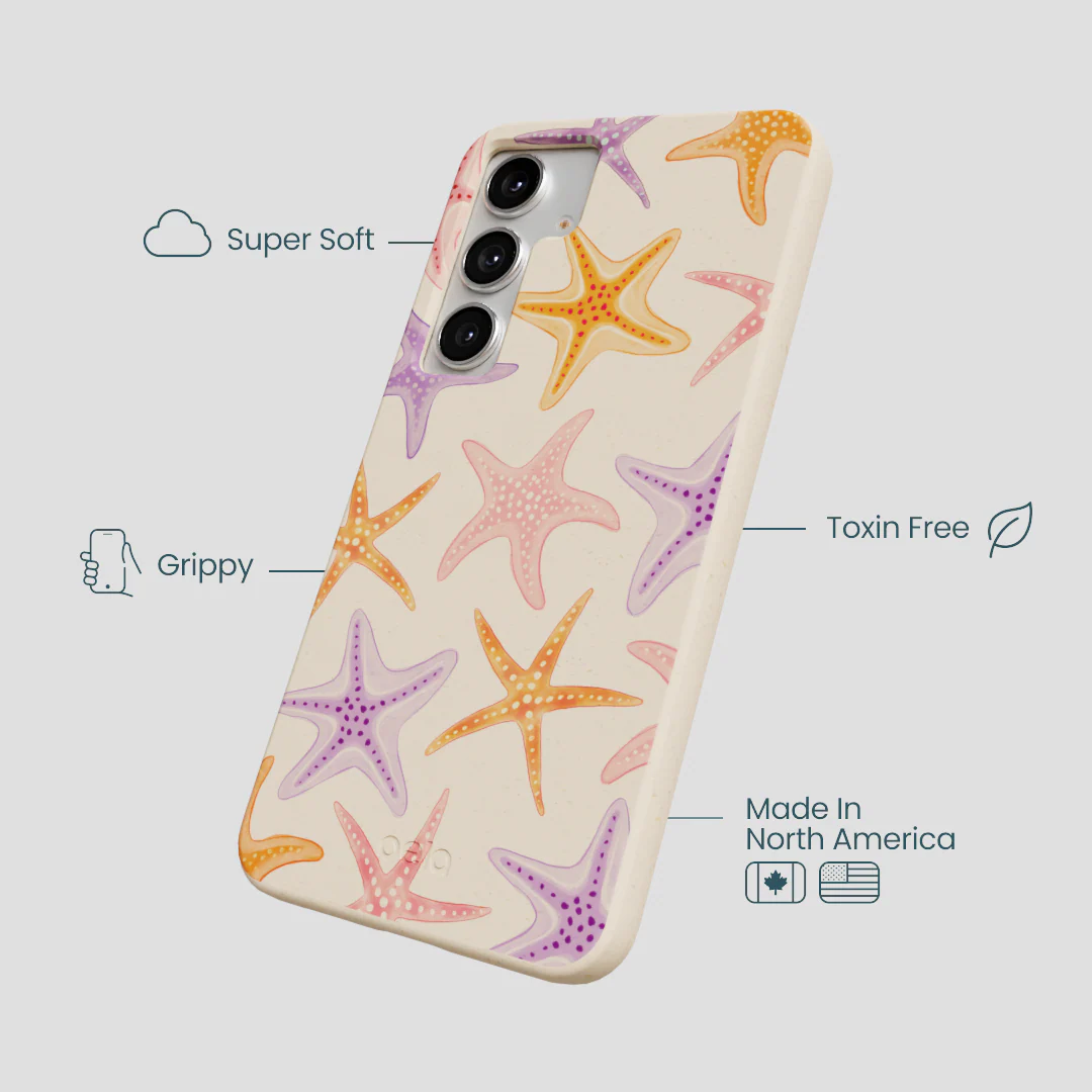 Seashell Starfish Parade Samsung Galaxy S25+(Plus) Case - Image 4