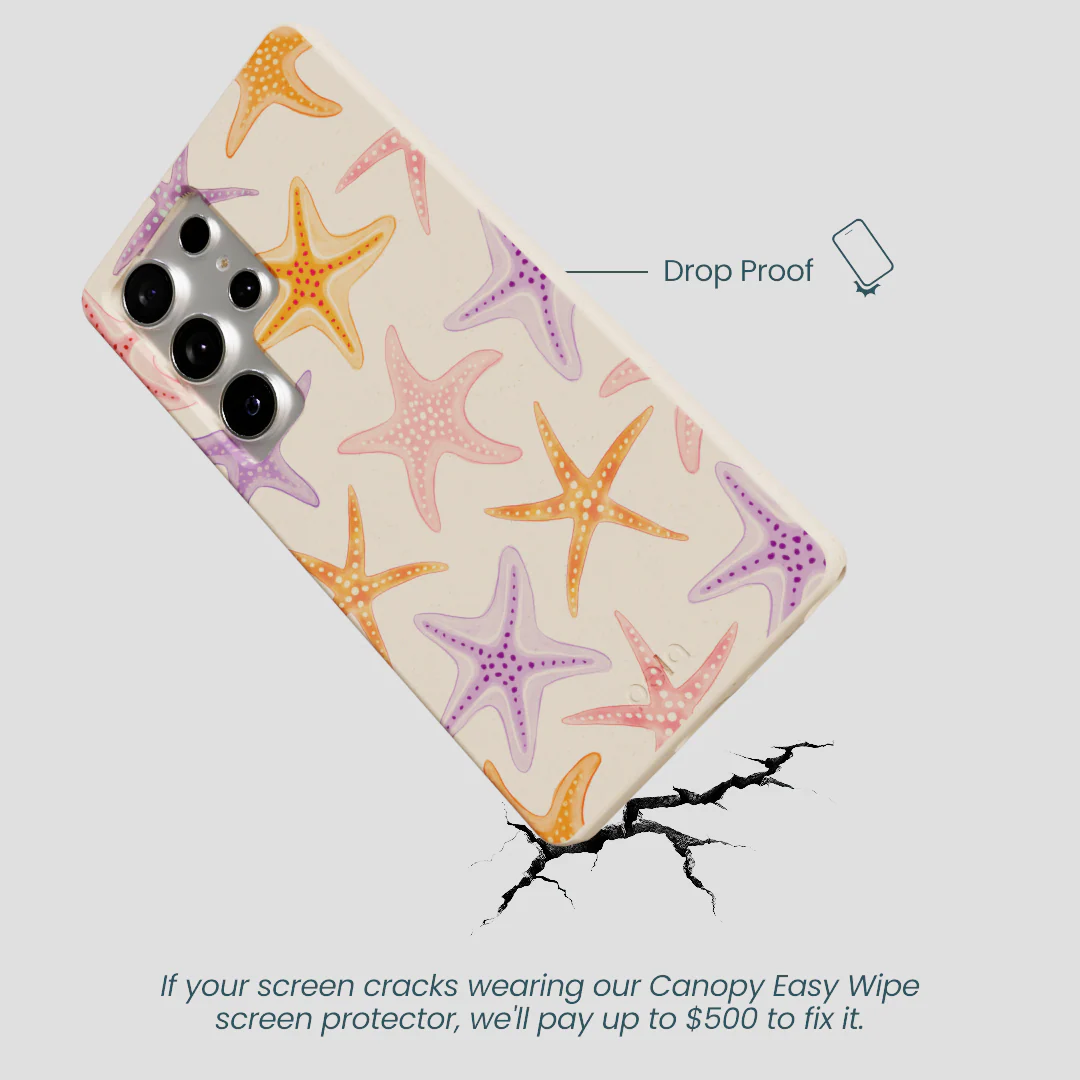 Seashell Starfish Parade Samsung Galaxy S25 Ultra Case - Image 5