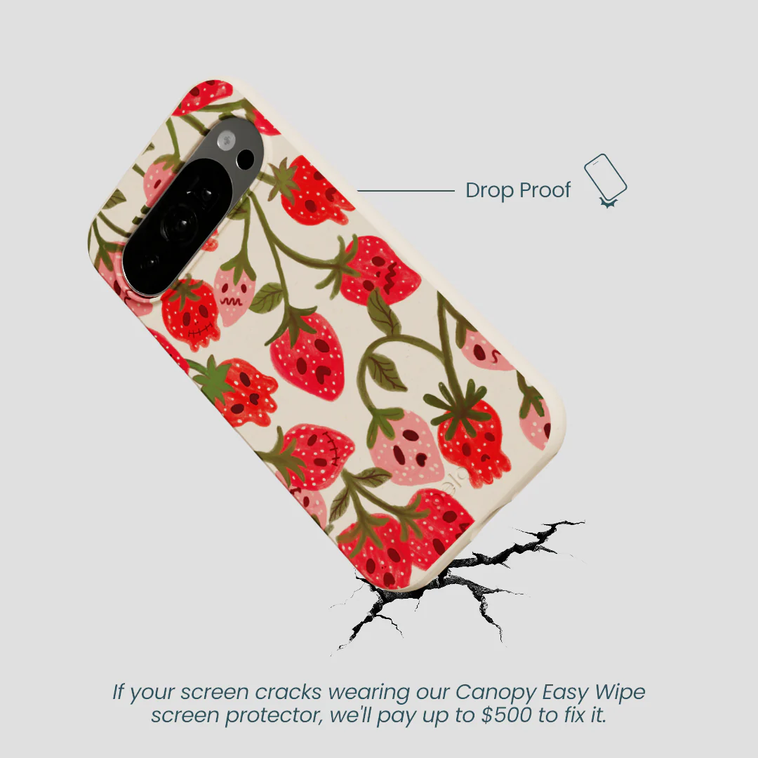 Seashell Strawboories Google Pixel 10/10 Pro Case - Image 5