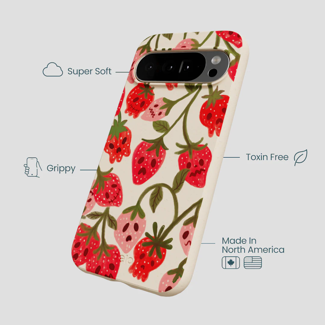Seashell Strawboories Google Pixel 10 Pro XL Case - Image 4