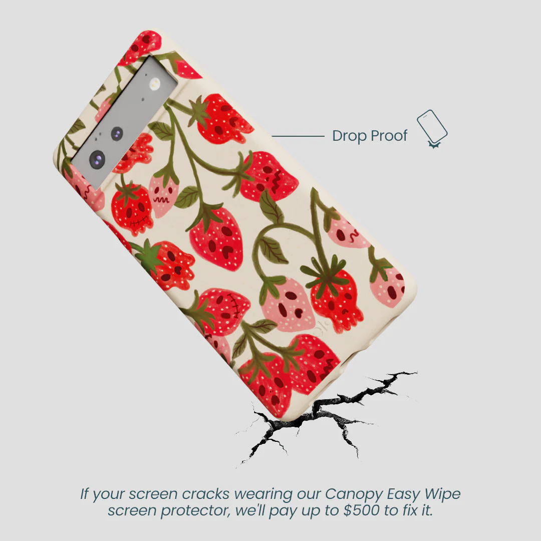 Seashell Strawboories Google Pixel 6 Case - Image 5
