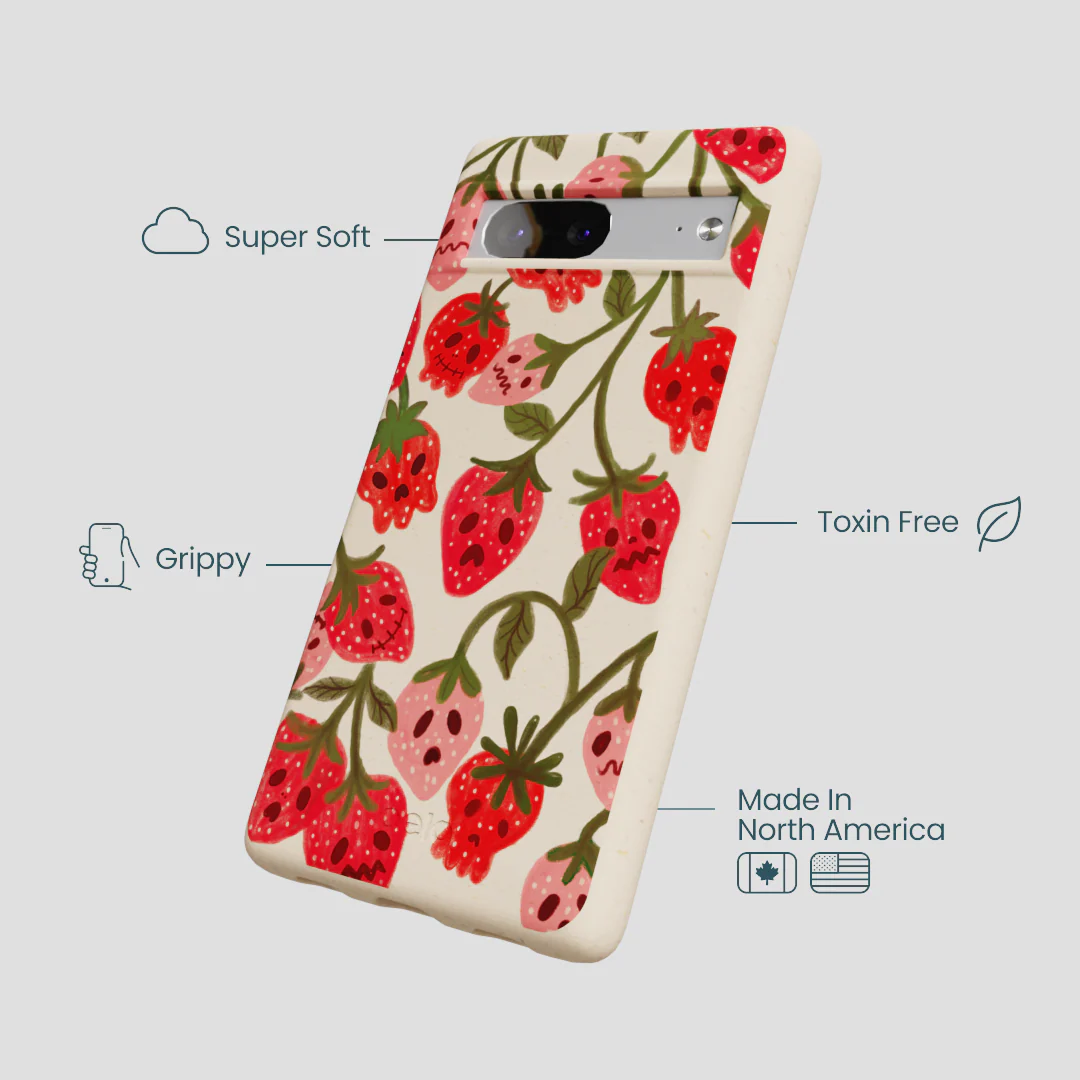 Seashell Strawboories Google Pixel 7 Case - Image 4