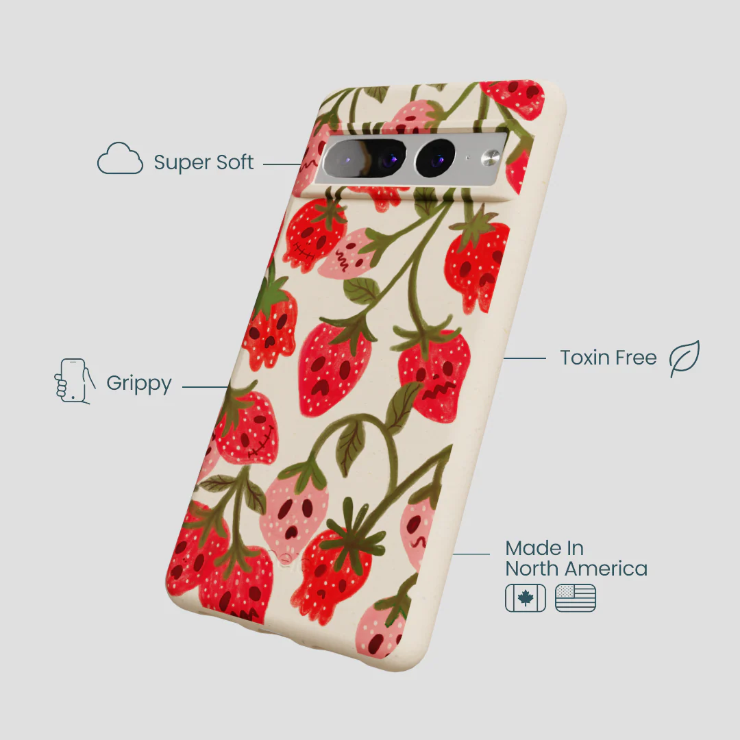 Seashell Strawboories Google Pixel 7 Pro Case - Image 4