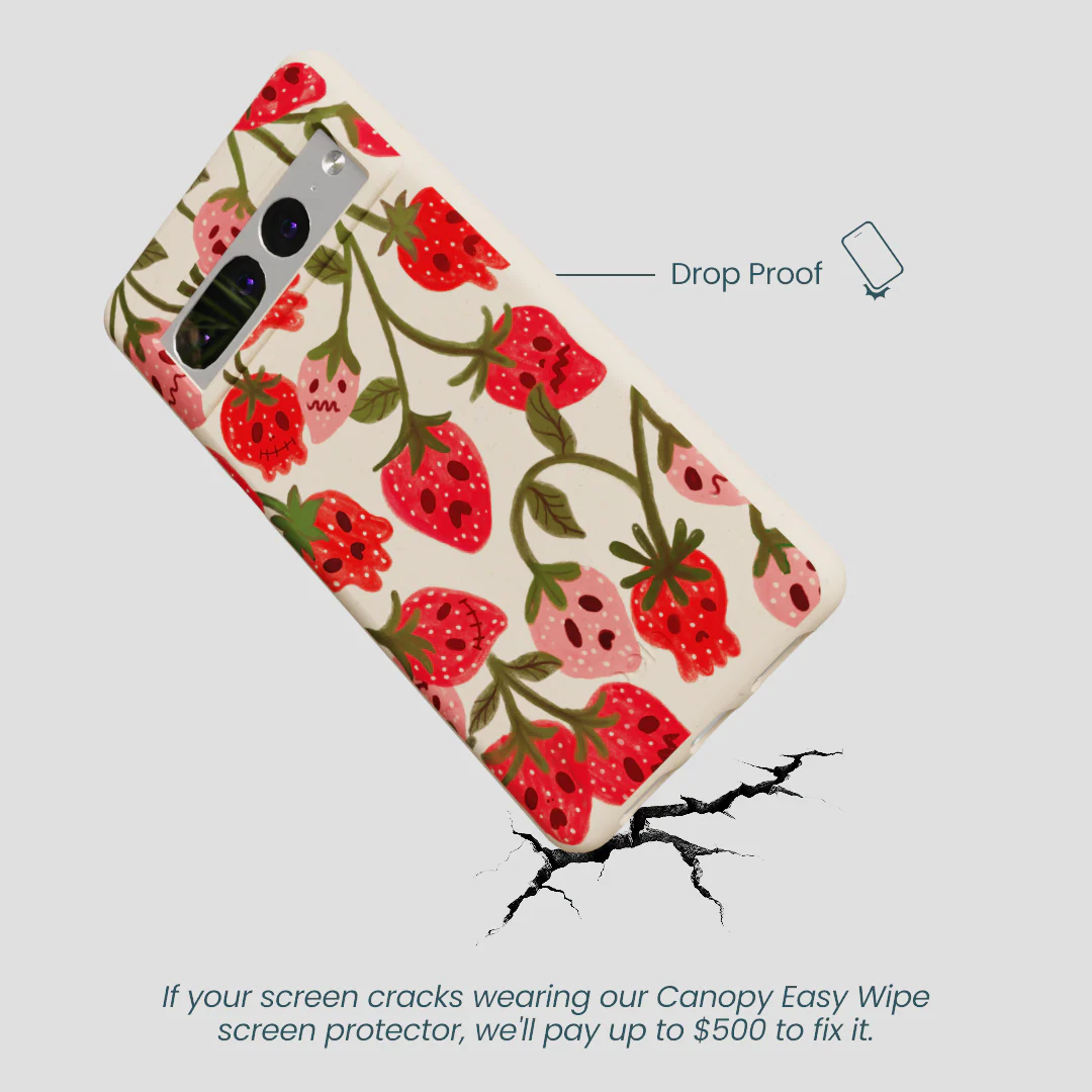 Seashell Strawboories Google Pixel 7 Pro Case - Image 5