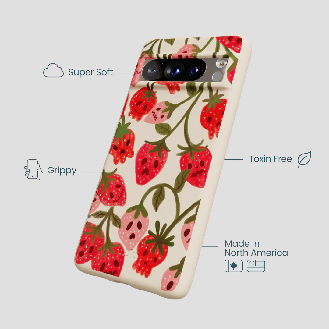 Seashell Strawboories Google Pixel 8 Pro Case - Image 4
