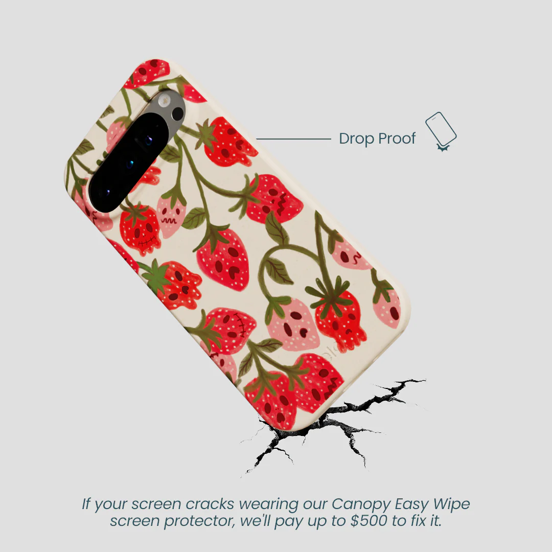 Seashell Strawboories Google Pixel 9/9 Pro Case - Image 5