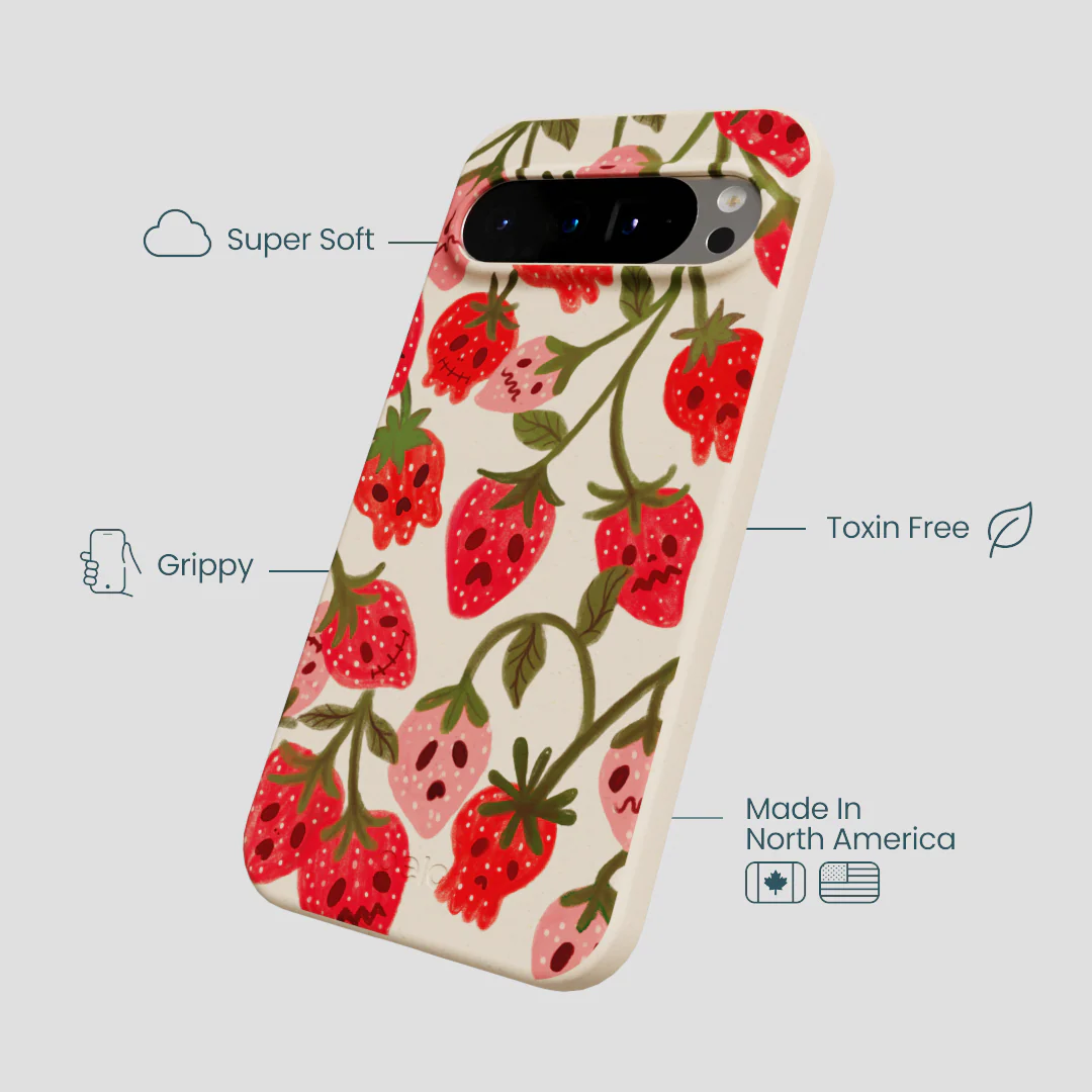 Seashell Strawboories Google Pixel 9 Pro XL Case - Image 4