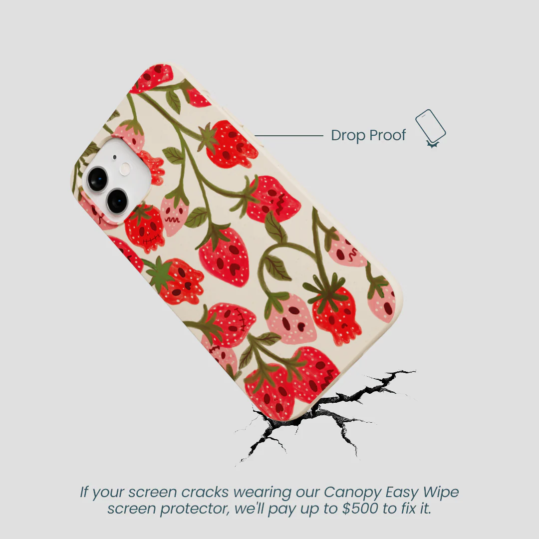 Seashell Strawboories iPhone 12/ iPhone 12 Pro Case - Image 5